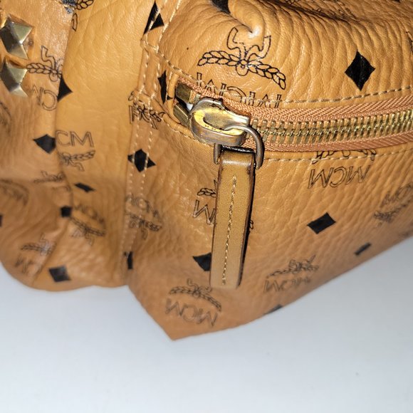 MCM Stark Backpack Cognac Visetos main image 10